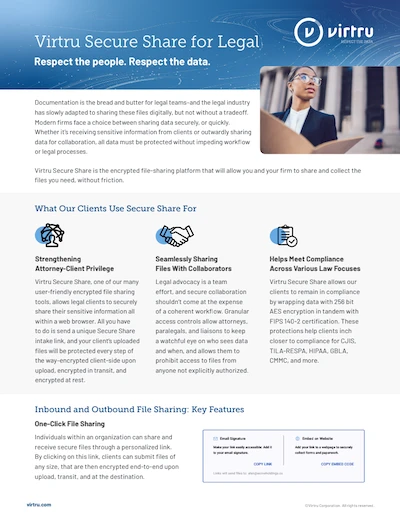 Virtru Secure Share For Legal Teams virtru-secure-share-for-legal-teams